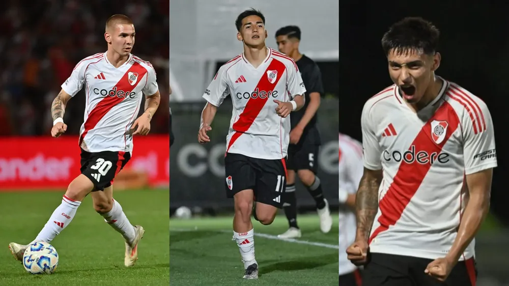 Mastantuono Subiabre Ruberto selección Argentina River