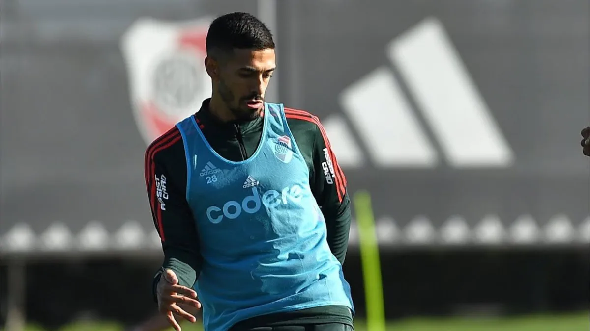 Manuel Lanzini Entrenamiento River
