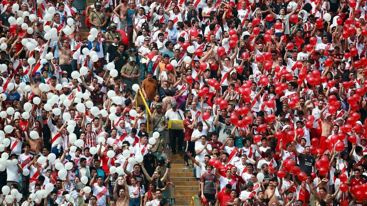 Tribuna hinchas River Final Lima 2019 (Foto: Getty Images)