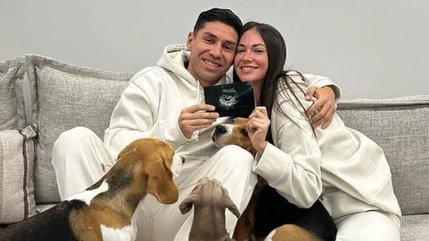 Gonzalo Montiel pareja anuncian sexo bebé