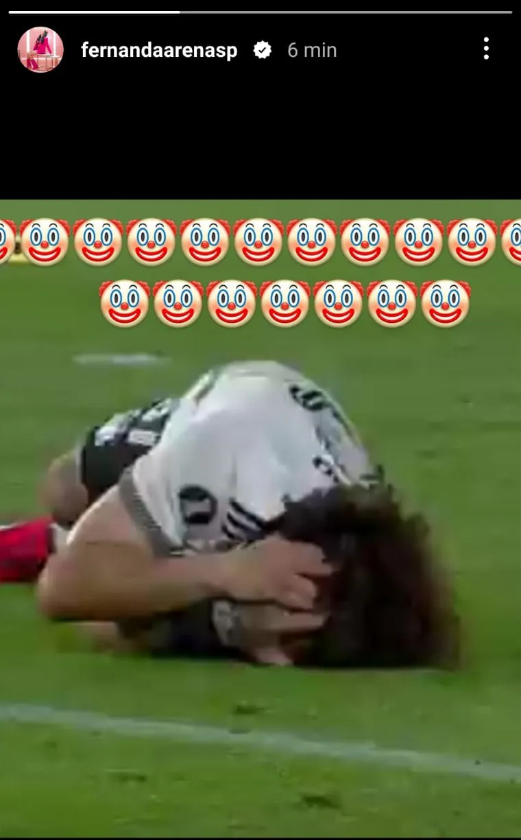 Posteo mujer Paulo Díaz Falcón expulsión River Colo-Colo 