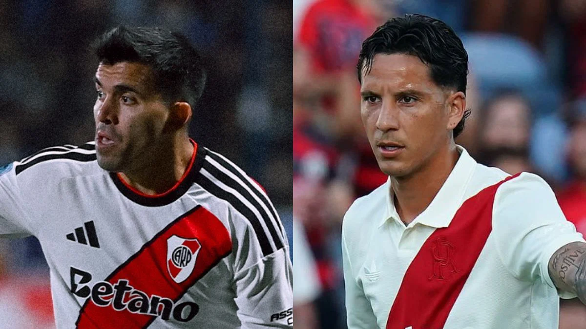 Marcos Acuña y Sebastián Driussi