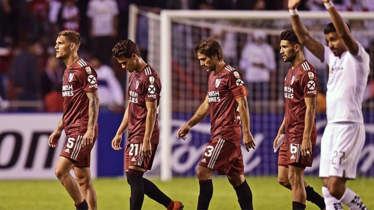 Última visita de River a Quito sin Gallardo y con una roja