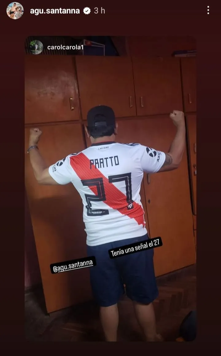 Hugo Ariel Sant'Anna historia 27 camiseta River Hugo Ariel Sant'Anna historia 27 camiseta River