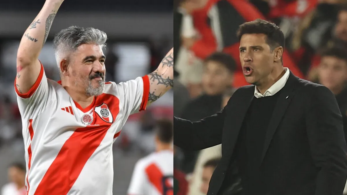 Ariel Ortega Sebastían Domínguez