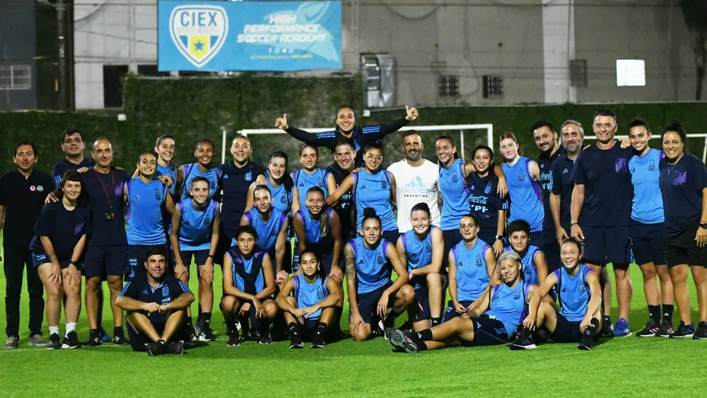 Selección Femenino Argentina Sub 20 River jugadoras