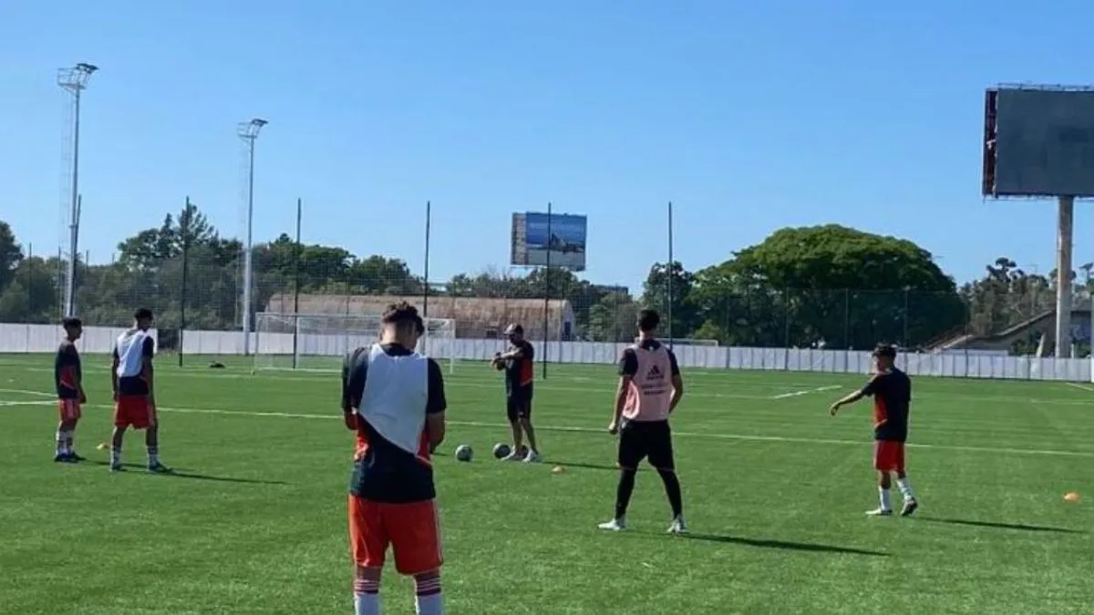 Primera práctica en el nuevo predio de River