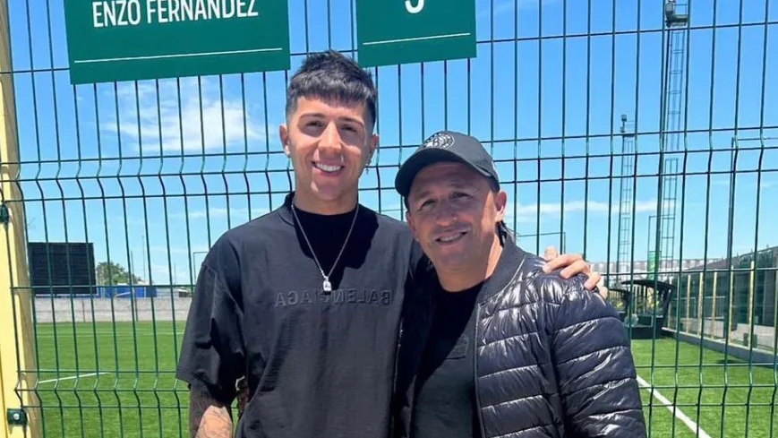 Enzo Fernández fue reconocido en Defensa y Justicia (Foto: Enzo Fernández)