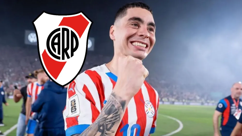 Miguel Almirón River Plate Paraguay (Foto original: Miguel Almirón)