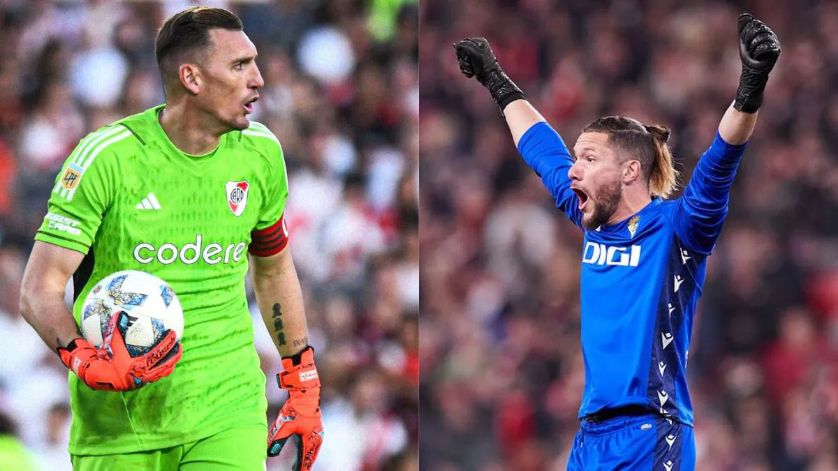 Armani, Jeremías Ledesma, una foto y el reencuentro en River