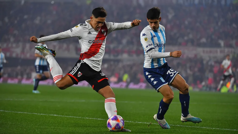 Pablo Solari River Racing Monumental 2023 (Foto: River Plate)