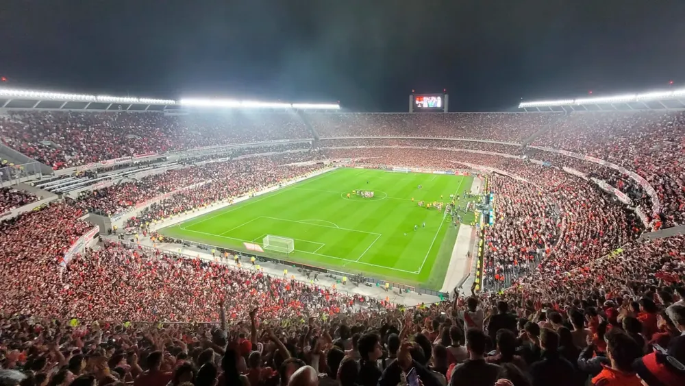 Estadio Monumental repleto River Plate (Foto: Tomás Blase)