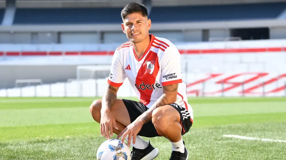Agustín Sant'Anna camiseta River Plate Monumental