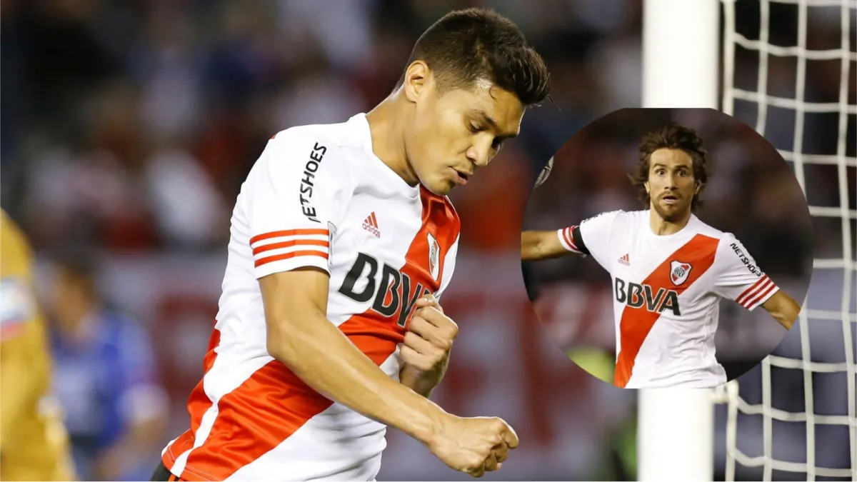 Teófilo Gutiérrez y Leonardo Ponzio