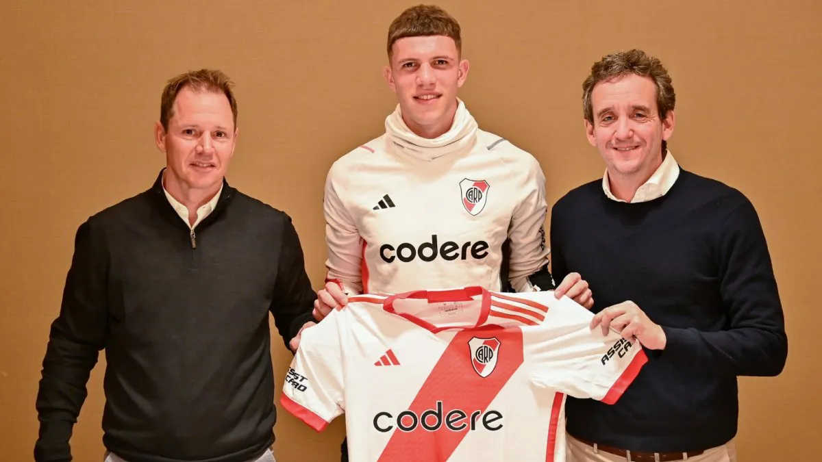 Franco Carboni presentación River Plate 2024