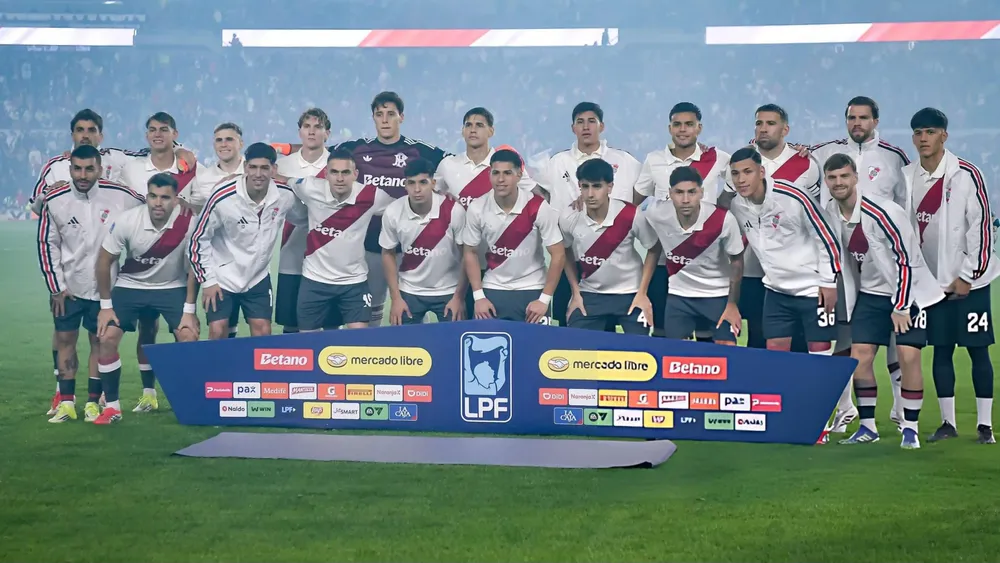Equipo jugadores River Monumental (Foto: Getty Images)