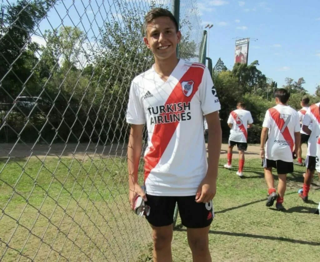 Benjamín Krom: fanático de Gallardo y jugador de Novena