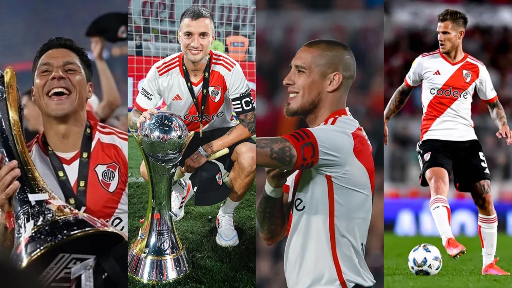 Enzo Pérez Emanuel Mammana Jonatan Maidana Bruno Zuculini