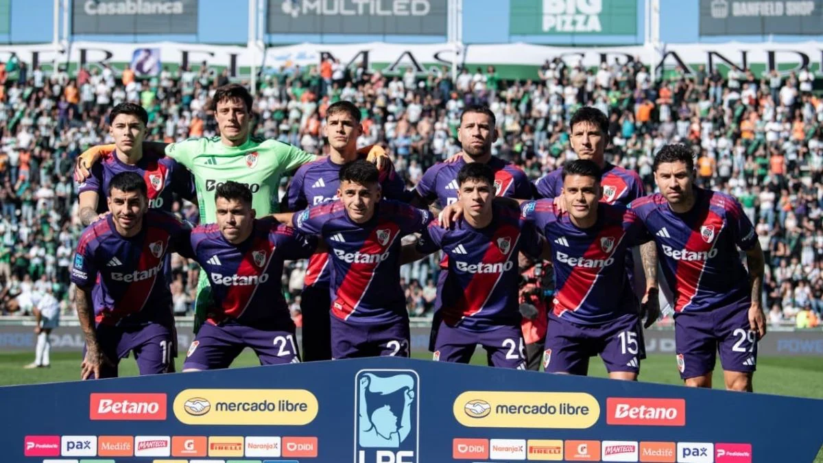 Once inicial contra Banfield. (Foto: Matías Bilbao)