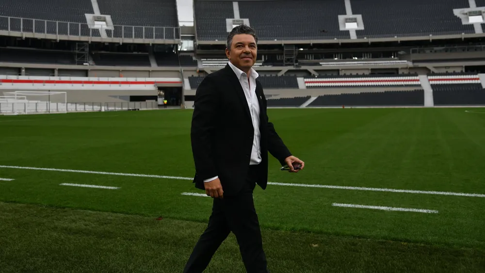 Marcelo Gallardo DT River Estadio Monumental 
