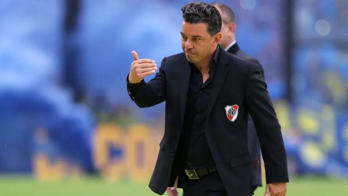 Marcelo Gallardo - River vs. Boca La Bombonera 2022