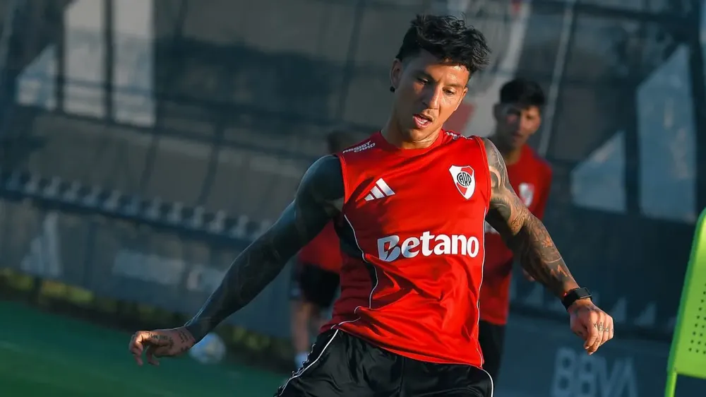 Sebastián Driussi entrenamiento River  (Foto: River Plate)