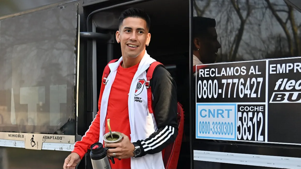 Maxi Meza River mate (Foto: River Plate)