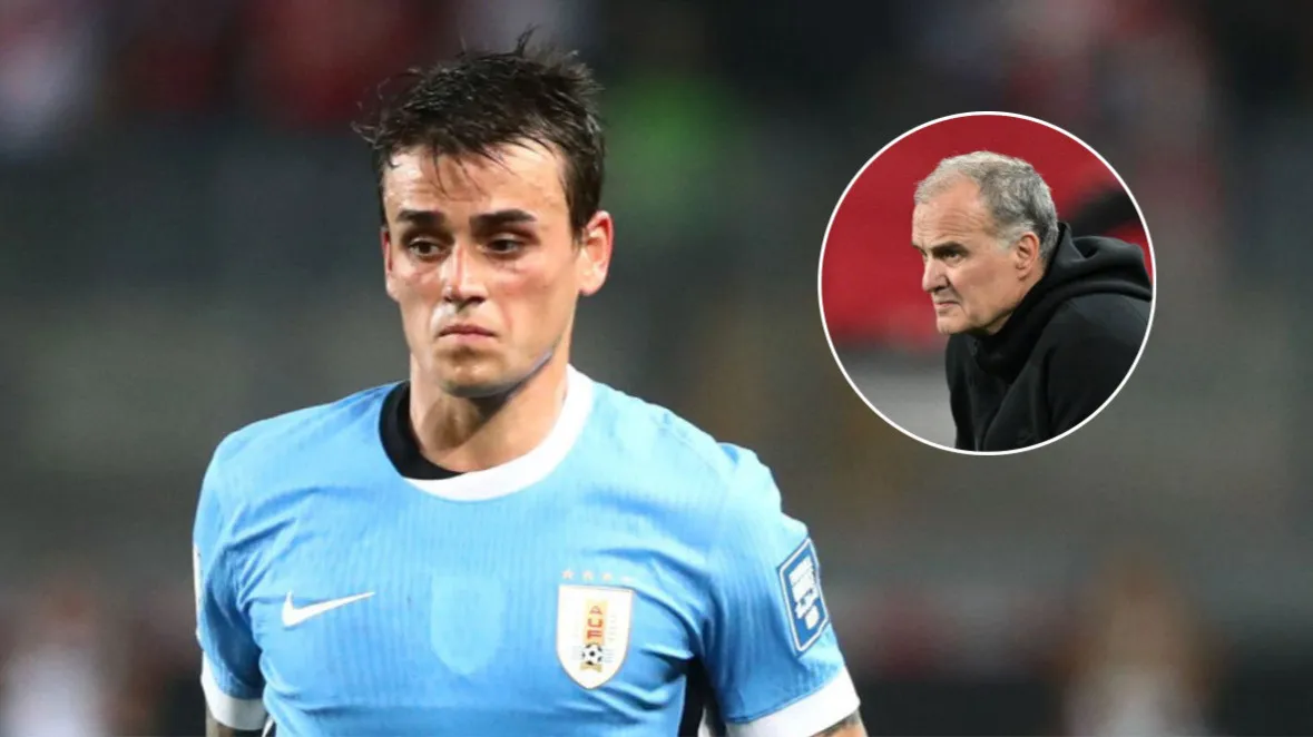 Nicolás Fonseca Marcelo Bielsa Selección Uruguay (Fotos: Getty)