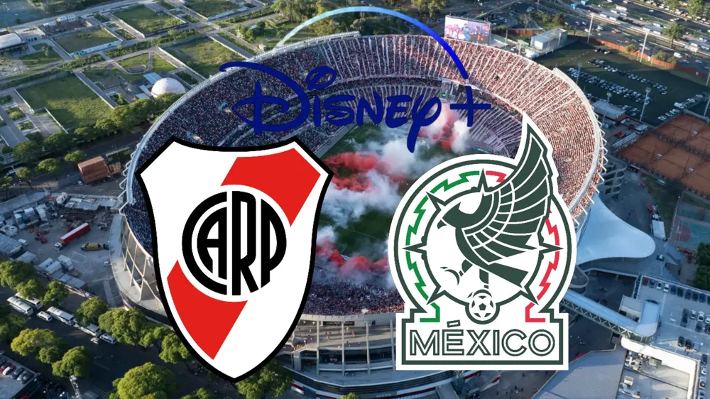 Por dónde ver vivo transmisión River vs. Selección México Disney ESPN