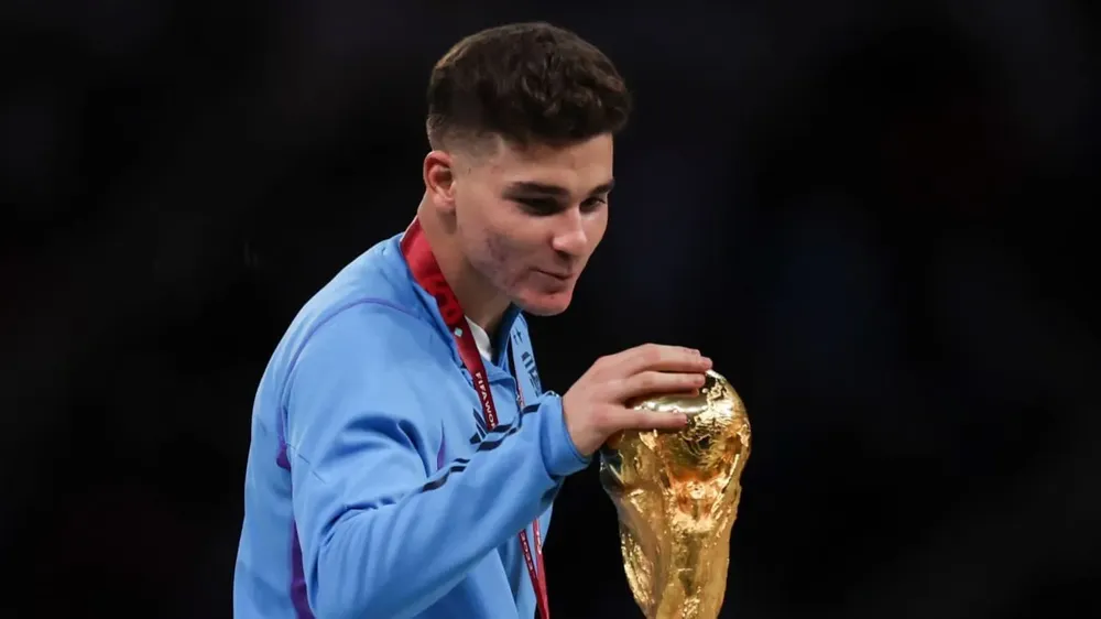 Julián Álvarez copa del mundo selección Argentina (Foto: Getty Images)