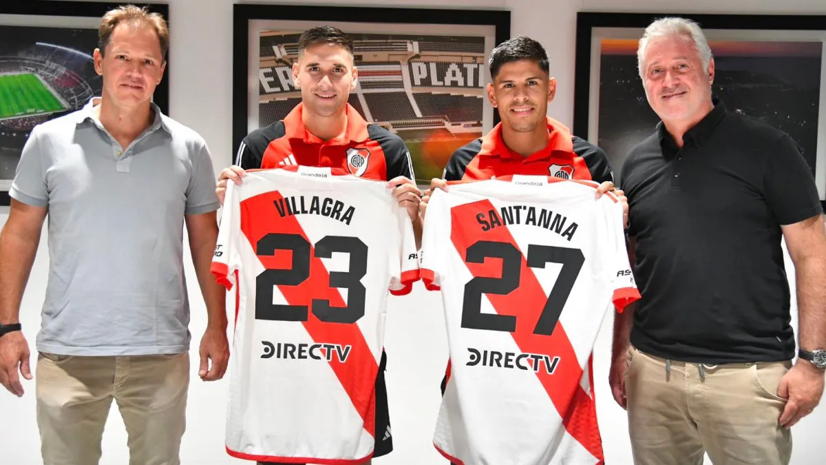 Rodrigo Villagra Agustin Sant'Anna River Plate 2024
