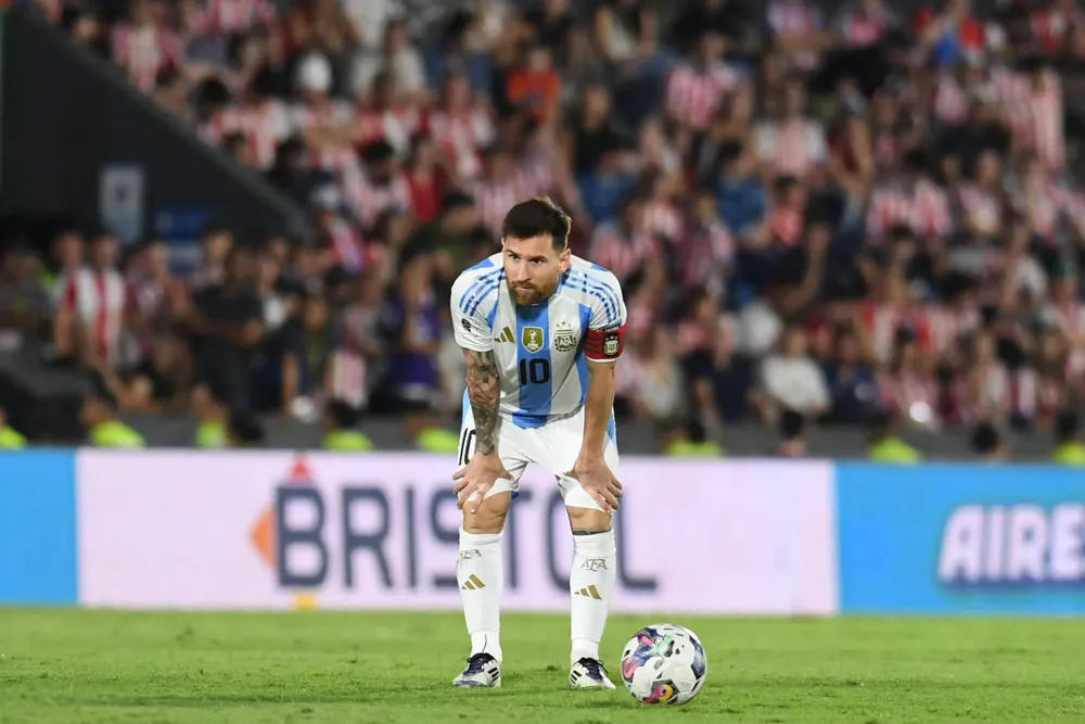 Lionel Messi Argentina Paraguay
