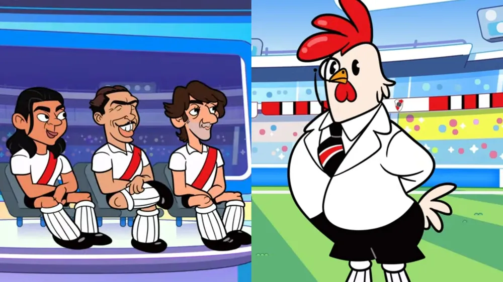 Video animado River Plate historia Copa Libertadores (Fotos: Video de Conmebol)