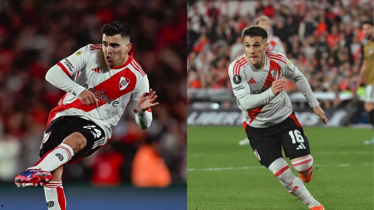 Entrenamiento de River: Acuña y Bustos, poco a poco