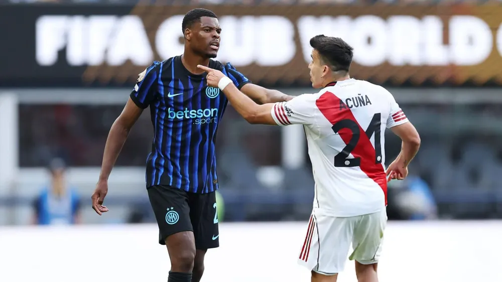 Marcos Acuña Dumfries River Inter (Foto: Getty Images)