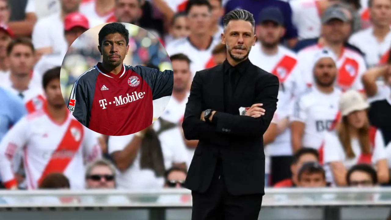 Giovane Elber Bayern Munich Martín Demichelis