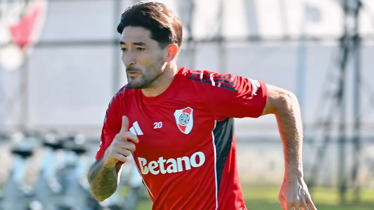 Milton Casco entrenamiento