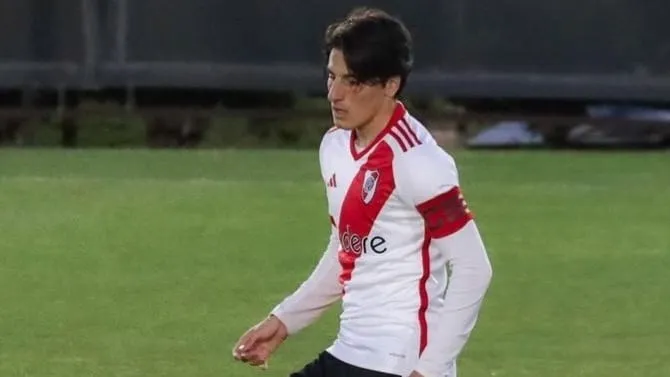 Sebastián Sánchez Reserva River Plate (Foto: Instagram Sebastián Sánchez)