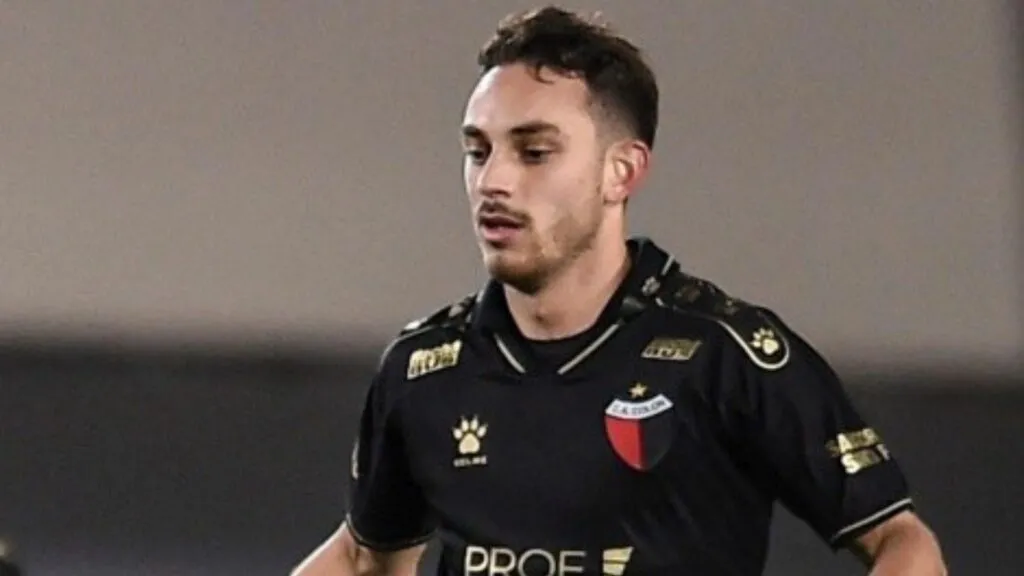 El festejo de Nahuel Gallardo ante Boca