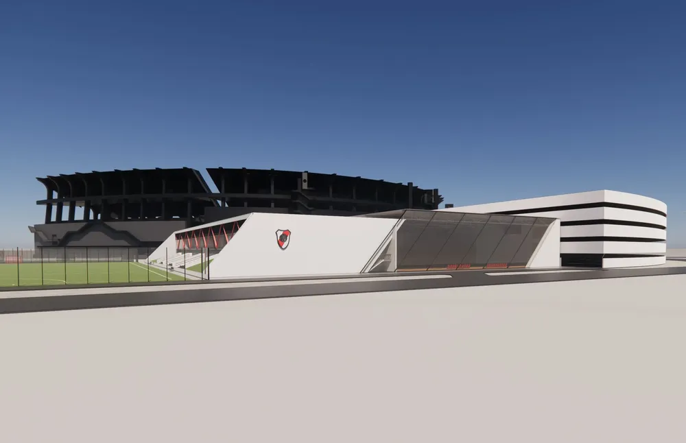 Render nuevo polideportivo club River