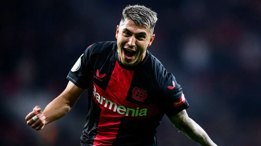 Gol Exequiel Palacios Bayer Leverkusen (Foto Getty)