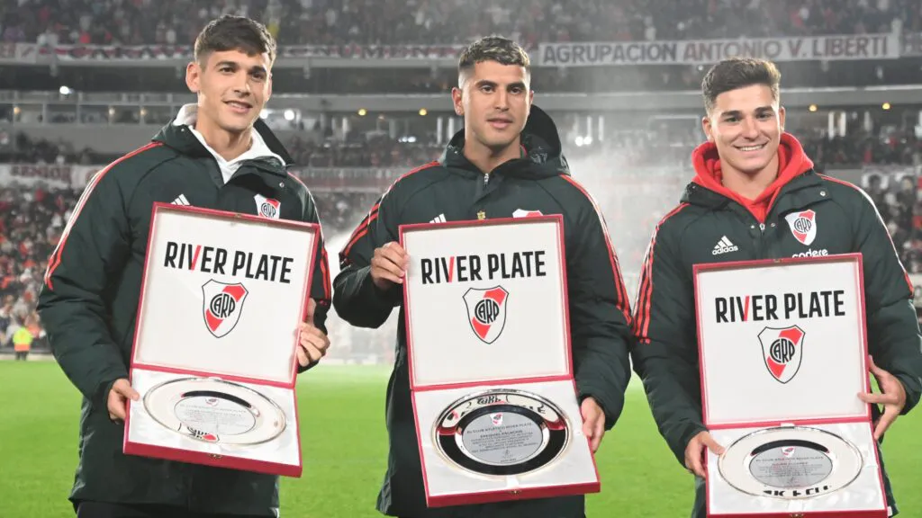 El reconocimiento de River para Martínez Quarta, Palacios y Julián