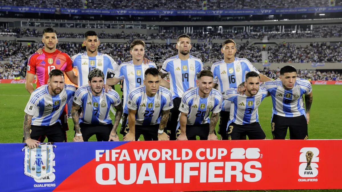 Formación Argentina Bolivia (Foto: Argentina)