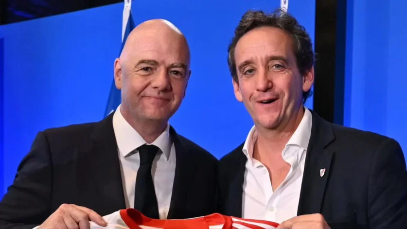 Ignacio Villarroel Gianni Infantino River FIFA  