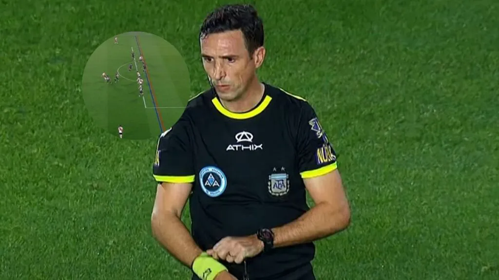 La insólita explicación del gol anulado a River