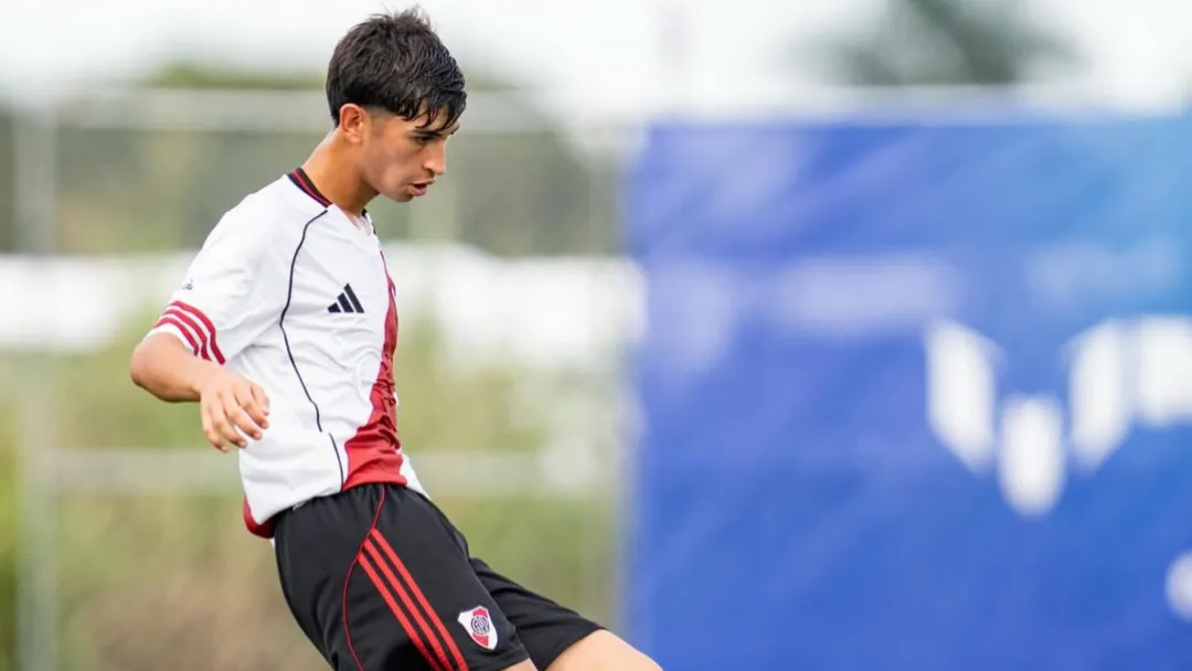 Bautista Giménez inferiores River Messi Cup (Foto: River Plate)