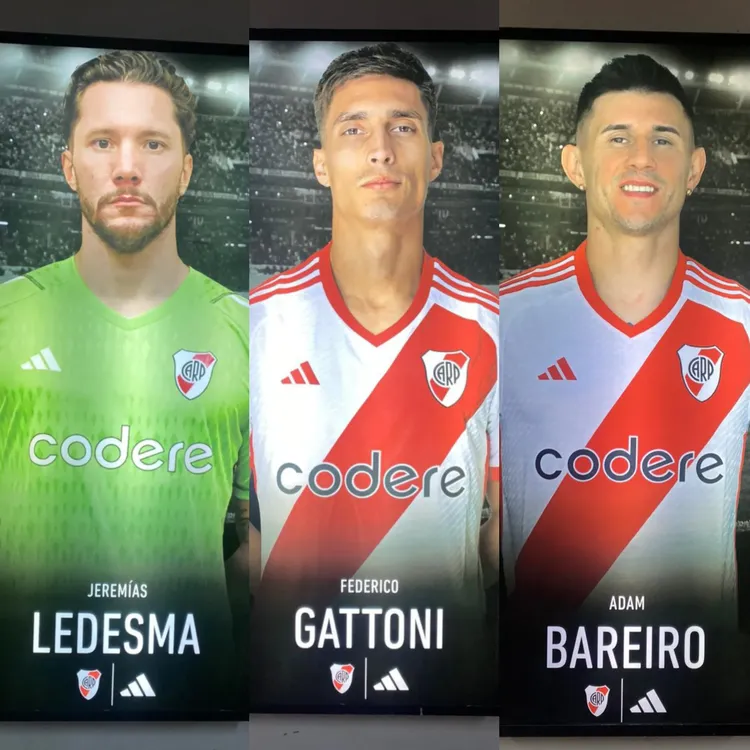 Gigantografía River plantel Monumental Gigantografía River plantel Monumental