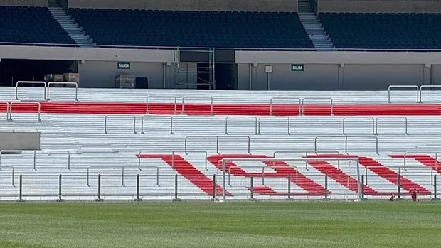 Nueva pantalla LED tribuna Sívori media