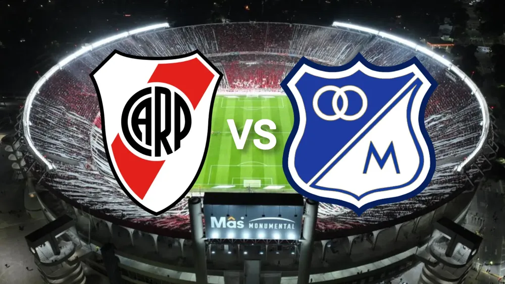 Transmisión River vs Millonarios Colombia amistoso