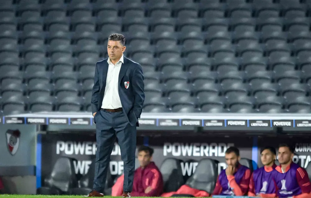 Marcelo Gallardo vs Barcelona Ecuador Copa Libertadores
